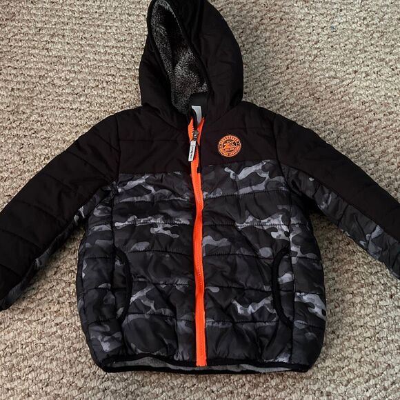 Zero Xposur size 4T black and gray boys toddler puffer jacket - Picture 1 of 5